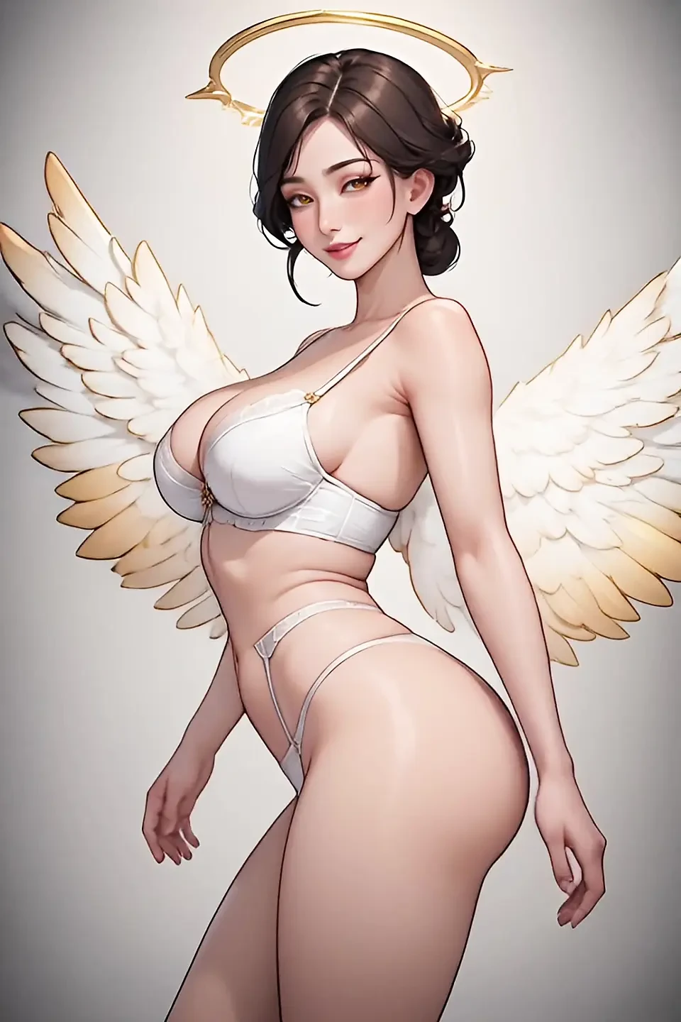 Angelic Beauty, Hot Girls With Wings, Hentai, Artificial Intelligence, Angels