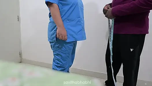 Indian nurse Tina bhabhi having sex with tailor