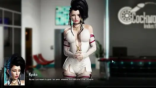 Cockwork industries: horny girl got caught masturbating with vegetable - ep. 4