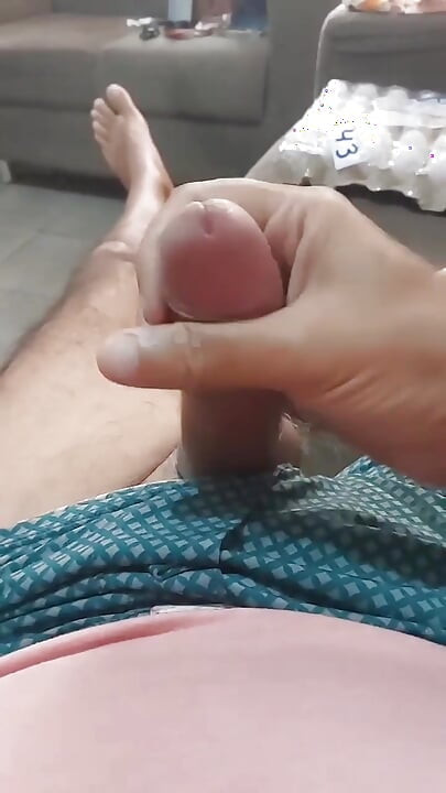 Ladysilva Masturbating My Big Cock Tasty Come Suck Until I Cum