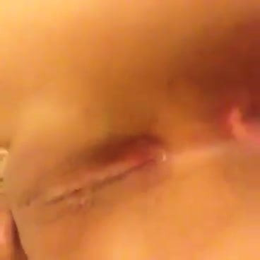 a shaved pussy opening