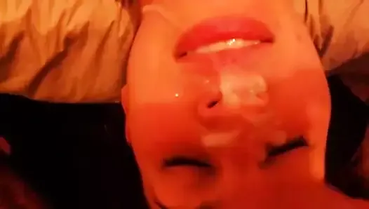 cum face