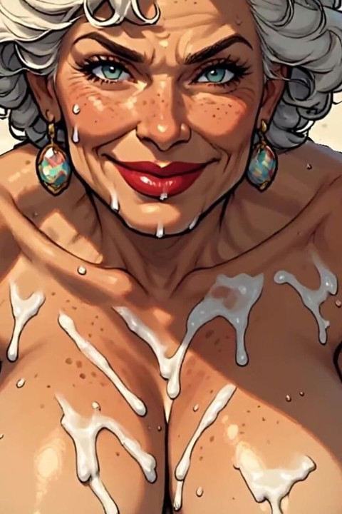 3D Freckled Women with Cum on Their Tits