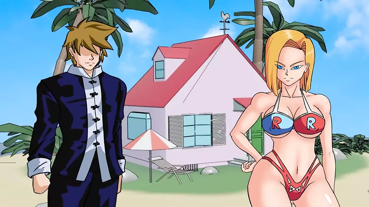 Dragon Girl X - كرة التنين الجزء 29 - أندرويد 18 وأميرة الأفعى بواسطة Loveskysan