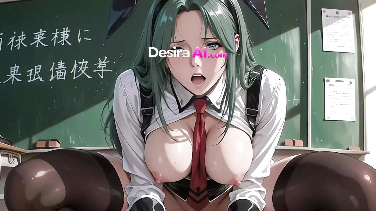 Watch 3D classroom explode with creamy chaos all over her big school tits - AI Porn