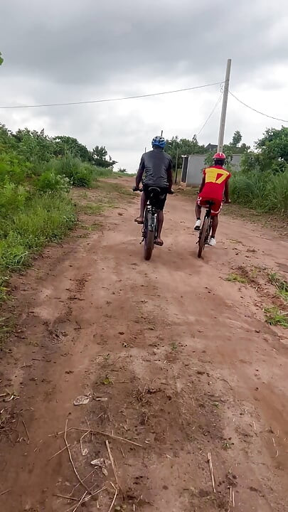 We Decide to Take a Rest After the Bicycle Ride