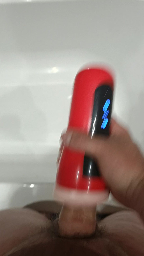 Fleshlight and cum