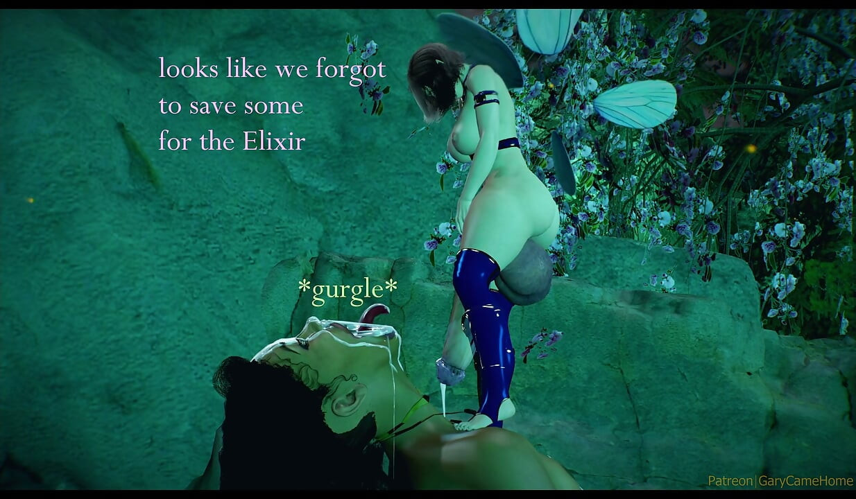 Elixir of a Fairy - a Futa on Male story