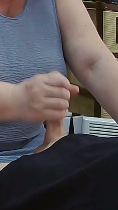 dick jerking and blowjob from a neighbor | Clip 2