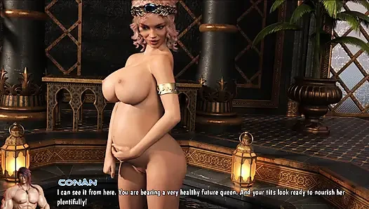 Conan and Princess Harmonia Full Sex Scene Barbarian Conquest Game