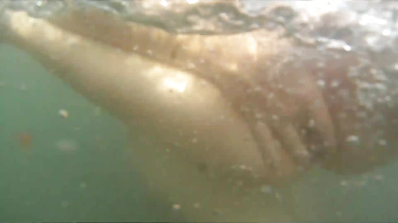 Brunette slut gets fucked doggystyle on the beach