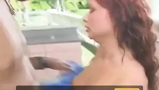 Cewek rambut merah dan kontol hitam besar orgasme anal