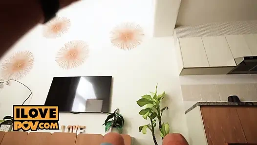 Footjob Queen Kriss Kiss Sucks and Rides Until Pussy Fuck