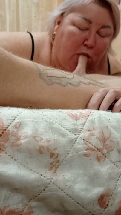 wife sucks my dick until her mouth is filled with hot cum | Clip 2