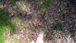 Мастурбация в лесу - в видео от первого лица