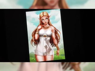 Cum tribute to Princess Zelda (Botw) #1