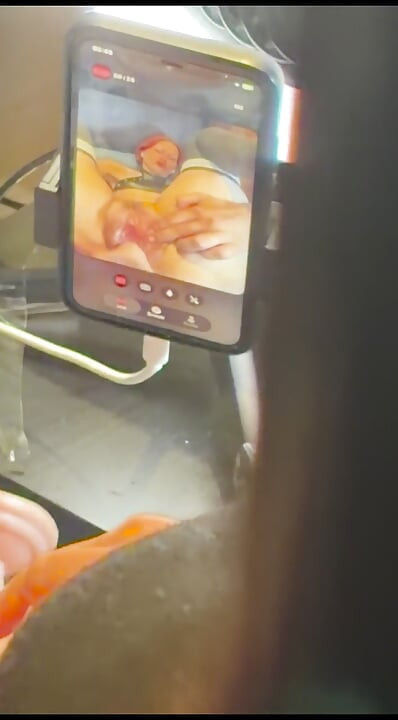 POV: My husband secretly records my private webcam show