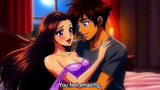 Stepson massage hot stepmom big boobs and end with fucking hard