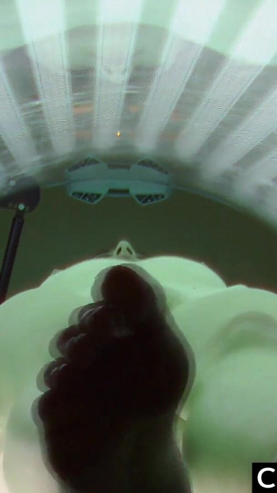 Jaw-dropping moment from "18 yo Girl came to Public Solarium with   Cams"