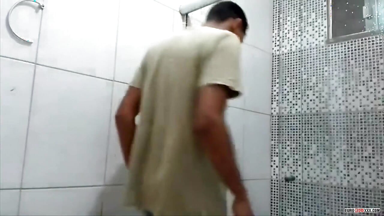 Penis Play in the Bathroom