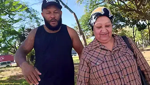 real 73 years old mom picked up for anal bus sex