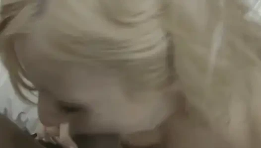 Young Slut Takes a Big Cock in the Bathroom