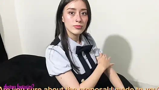 Ich habe Sex mit meinem Lehrer im Austausch für meine Noten und dass er mir beibringt, wie man fickt