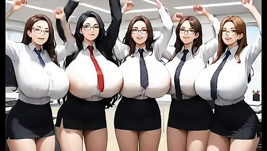Lesbian kantor, ai animation