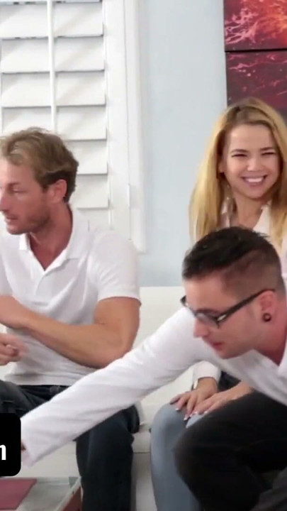 Family Strokes - Game Night Ends Up With Some Passionate Taboo Orgy For Sexy Stepmom And Hot Stepsis | Clip 2