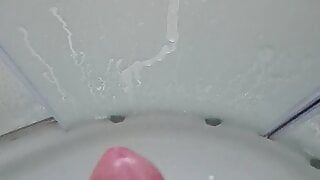 Ręczna robota pod prysznicem