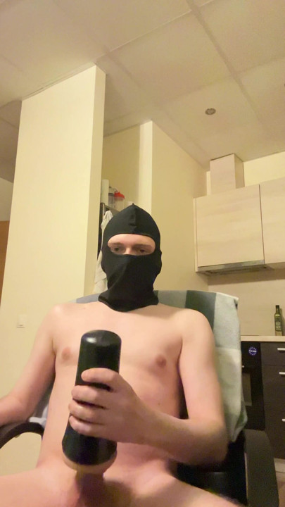 Using my favourite sex toy and moaning like a bitch
