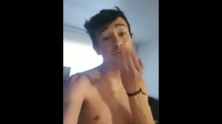 Cum shot masturbarse video completo