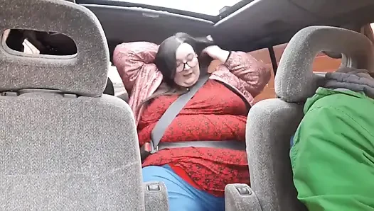 SSBBW fantasy-taxifahrer erkennt mich