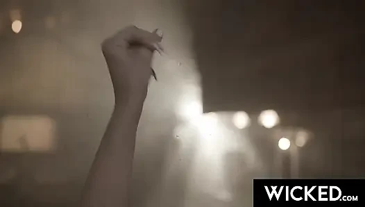 Wicked - flapper violet starr 1920-an mengerang keenakan saat dia dientot habis-habisan