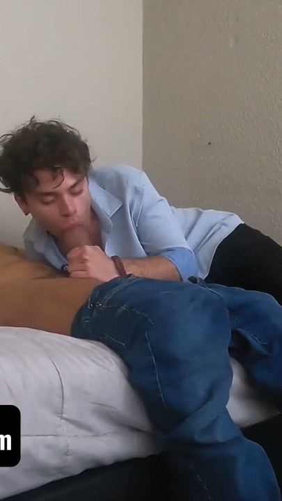 Boyfriend's Hot Step-bro Breeds Confidence Into This Shy Beautiful Boi - Latin Leche | Clip 2