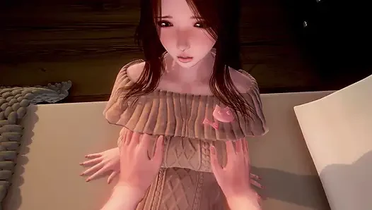 Murmur 30 - Wahrheit oder Pflicht - Yui Dares adam, ihre brüste zu berühren
