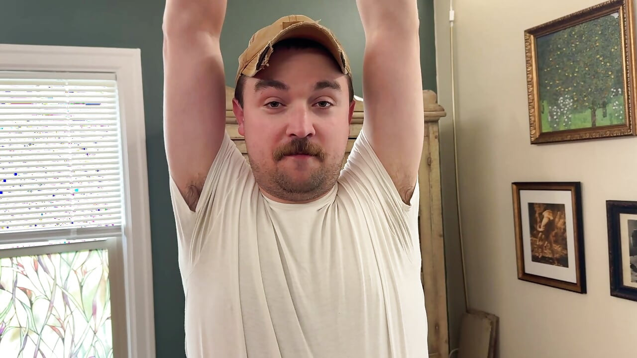 מציצה של מושקי צווארון כחול - עובד לא חתוך