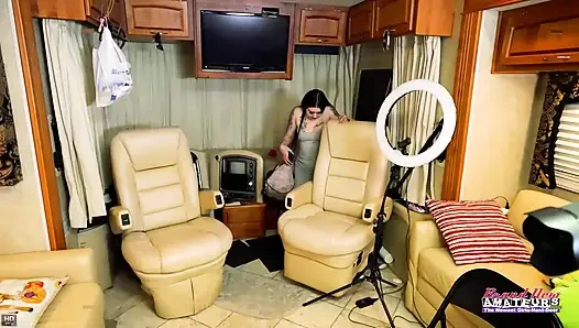 Maliboo Slim Inked Brunette Coed Wet Rimjob Intense Ass Play Heat!