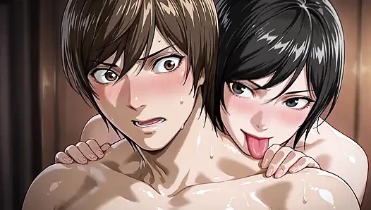 Light x Takada (Death note)