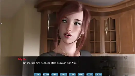 Bound to please #3 - Johannes watched Julia taking a nap in sexy nighty's.