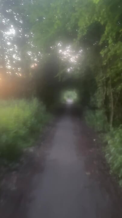 Risky nude walk from one parking space to the other half hour away stopped filming when fishmen caught me
