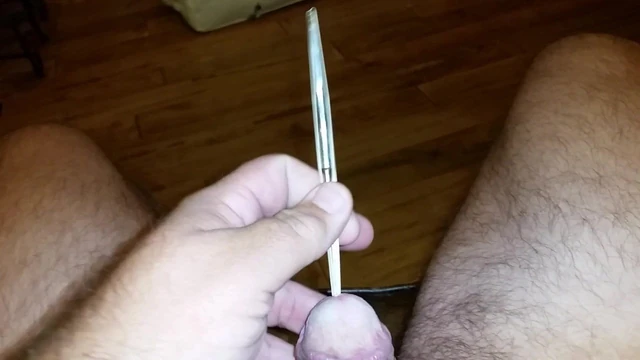 Shooting Rubber Bands Into Urethra