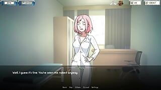Entrenador de Kunoichi - entrenadora de naruto (Dinaki) parte 99 Sakura el médico desnudo por loveskysan69