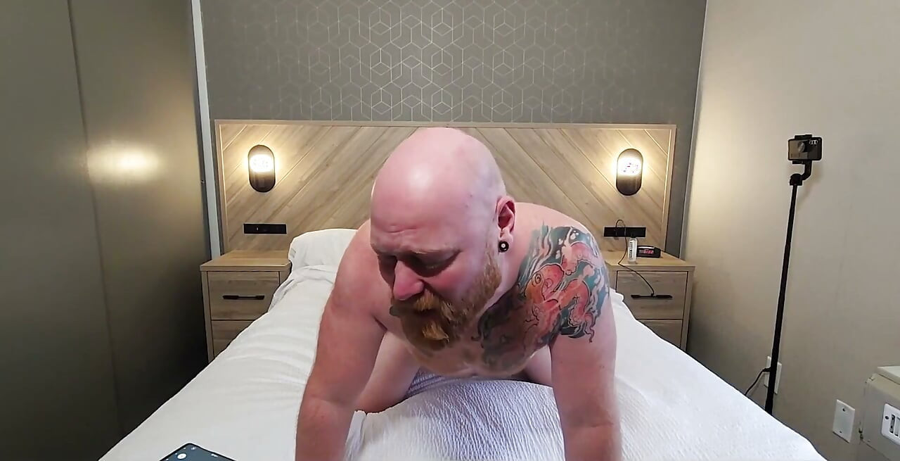 Beefy, Hairy Muscle Bear Breeds My Ginger Hole