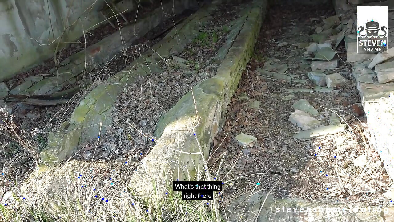 Outdoor fuck -  Blonde teen Arteya banged in lost place until he cums in her mouth!
