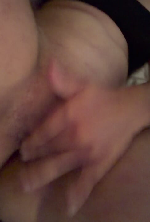 Watch me rub my wet pussy