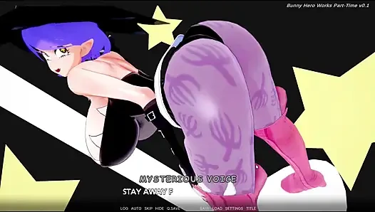 Game Hentai -Bokep Hentai Bunny Hero Mengerjakan Animasi Gameplay Seks Paruh Waktu