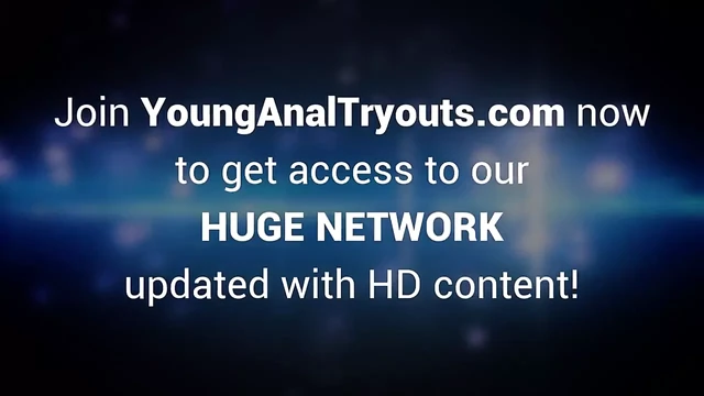 Young Anal Tryouts - Sexy Janette shares her first ever anal