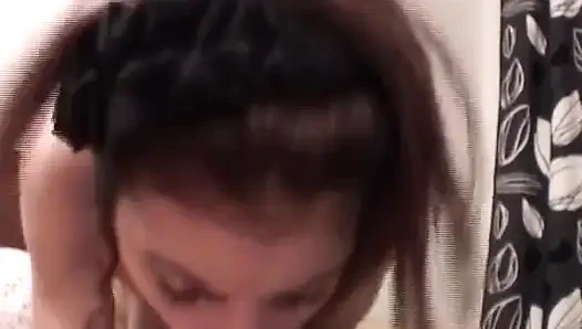 Petite Teen From Germany Gets to Ride and Suck Big Cock