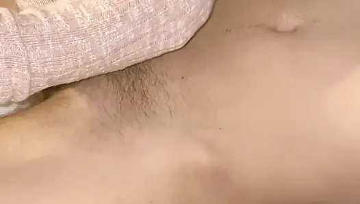 My stepbrother wanted me to cum him off with warm socks